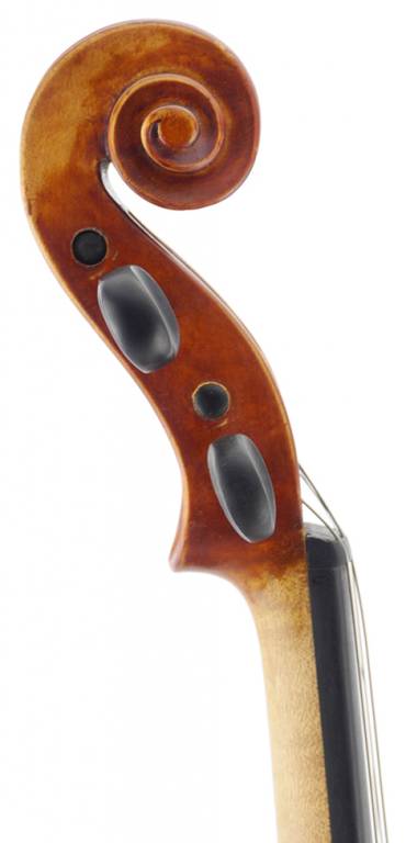 Italian violin head