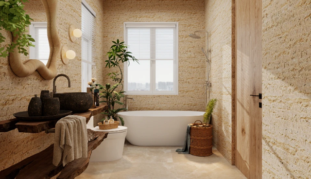 Rustic Style Washroom