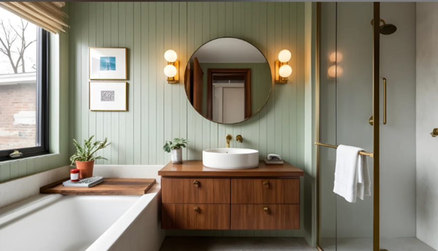 Wooden Vanity