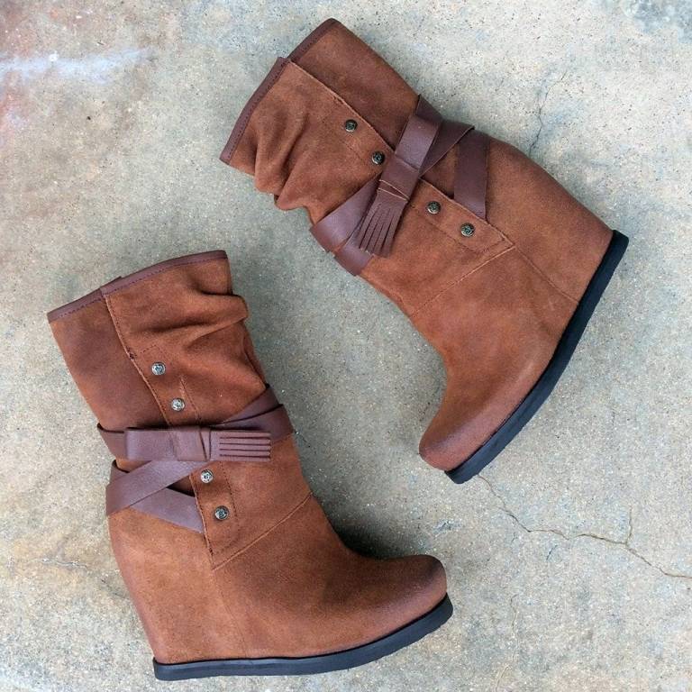 Wedge Heel Boots