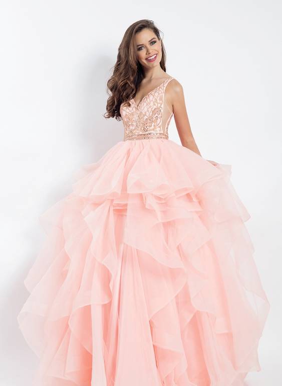 Pageant prom gowns